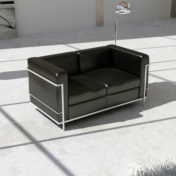 3d le corbusier lc2 2 - Couch 05... by Lajhar 